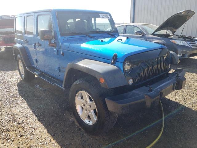 JEEP WRANGLER U 2015 with VIN 1C4BJWDGXFL632396 - Photo from auction