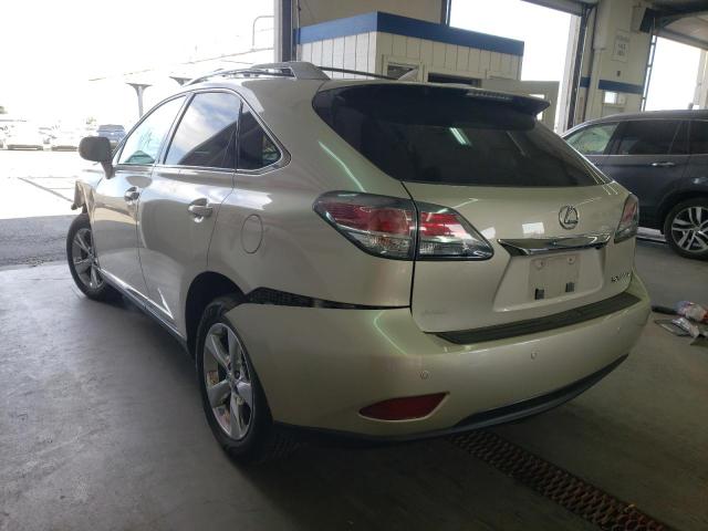 Photo 3 from auction – 2014 LEXUS RX 350 BAS with VIN 2T2BK1BAXEC244925