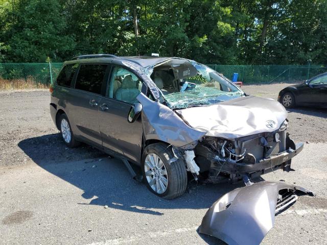TOYOTA SIENNA XLE 2011 with VIN 5TDDK3DCXBS018166 - Photo from auction