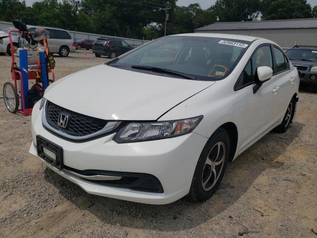Photo 2 from auction – 2015 HONDA CIVIC SE with VIN 2HGFB2F7XFH565141