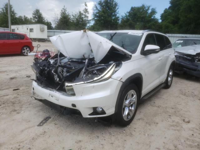 Photo 2 from auction – 2015 TOYOTA HIGHLANDER with VIN 5TDYKRFH1FS080655