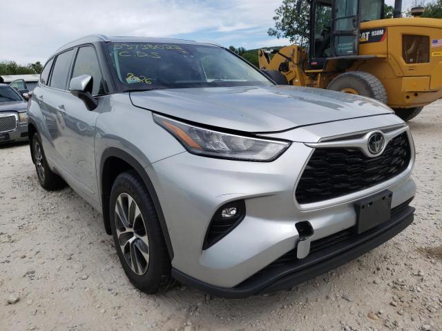 TOYOTA HIGHLANDER 2020 with VIN 5TDGZRBH8LS031400 - Photo from auction