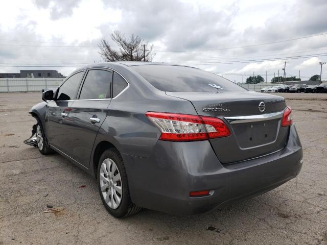 Photo 3 from auction – 2015 NISSAN SENTRA S with VIN 3N1AB7AP7FY355669