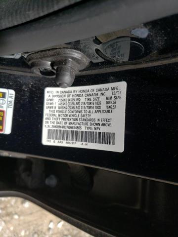 Photo 10 from auction – 2016 HONDA CR-V LX with VIN 2HKRM4H37GH614865