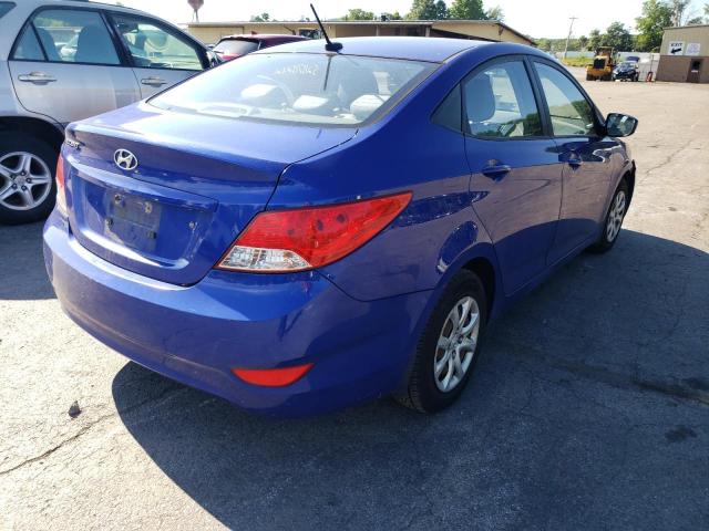 Photo 4 from auction – 2013 HYUNDAI ACCENT GLS with VIN KMHCT4AE0DU400575