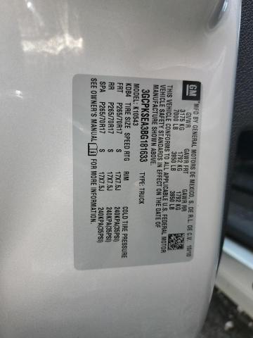 Photo 10 from auction – 2011 CHEVROLET SILVERADO with VIN 3GCPKSEA3BG181633