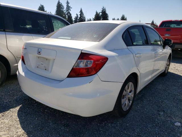 Photo 4 from auction – 2012 HONDA CIVIC LX with VIN 2HGFB2F59CH587965