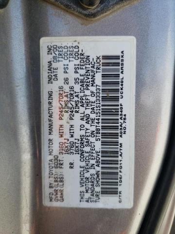 Photo 10 from auction – 2001 TOYOTA TUNDRA ACC with VIN 5TBBT44151S133337