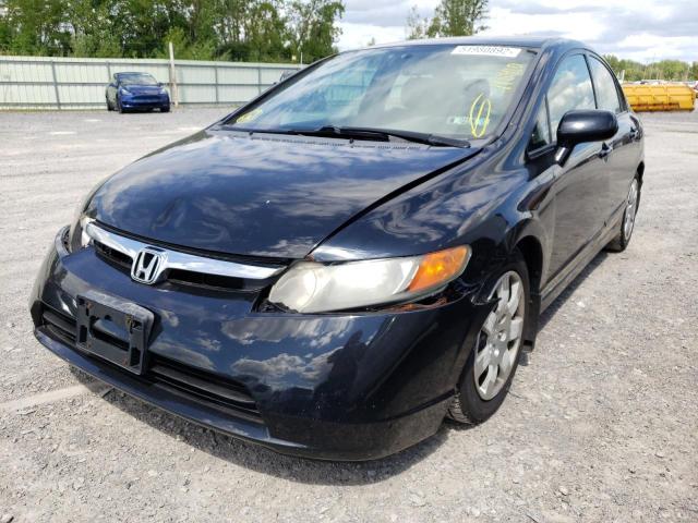Photo 2 from auction – 2007 HONDA CIVIC LX with VIN 2HGFA16567H313237