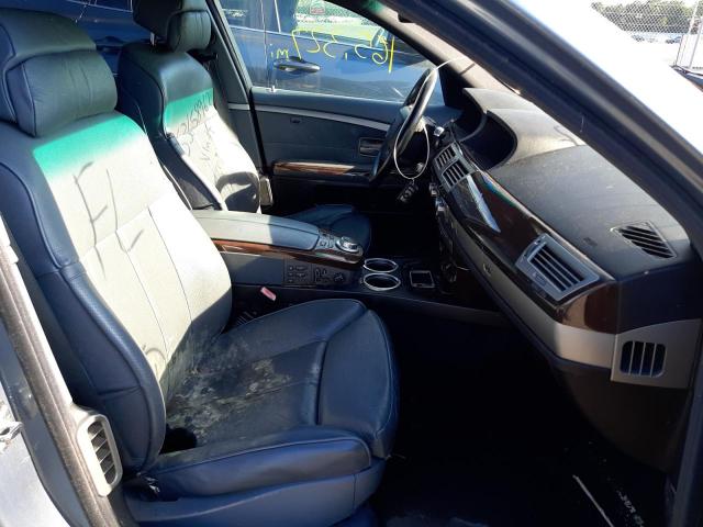 Photo 5 from auction – 2006 BMW 750 LI with VIN WBAHN83596DT60831
