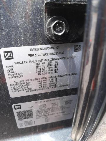 Photo 10 from auction – 2022 CHEVROLET SILVERADO with VIN 1GCPWCED1NZ130642