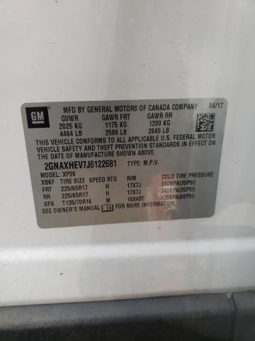 Photo 10 from auction – 2018 CHEVROLET EQUINOX LS with VIN 2GNAXHEV7J6122681