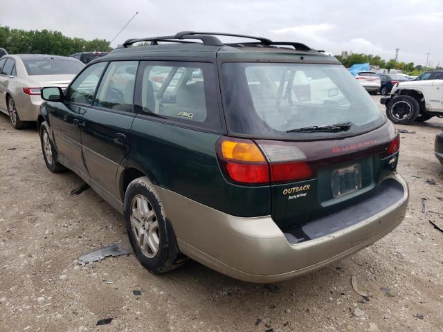 Photo 3 from auction – 2000 SUBARU LEGACY OUT with VIN 4S3BH6657Y7654410