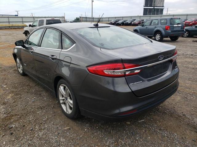 Photo 3 from auction – 2018 FORD FUSION SE with VIN 3FA6P0LU5JR175095