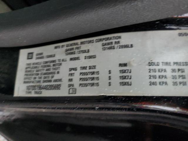Photo 10 from auction – 2004 GMC CANYON with VIN 1GTDS196448205692
