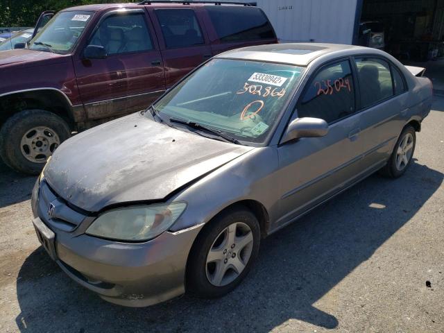 Photo 2 from auction – 2004 HONDA CIVIC EX with VIN 2HGES26794H502864