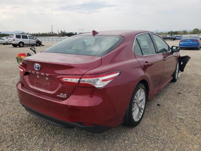 Photo 4 from auction – 2020 TOYOTA CAMRY XLE with VIN 4T1F31AK6LU017708