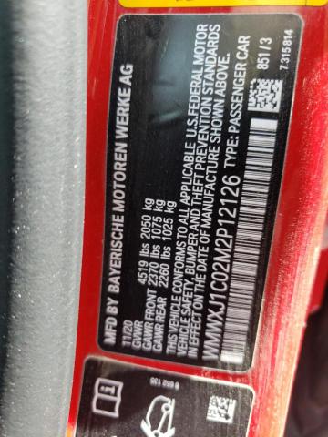 Photo 10 from auction – 2021 MINI COOPER S C with VIN WMWXJ1C02M2P12126