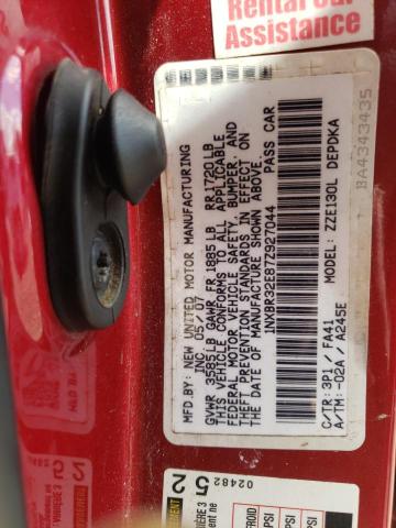 Photo 10 from auction – 2007 TOYOTA COROLLA CE with VIN 1NXBR32E87Z927044