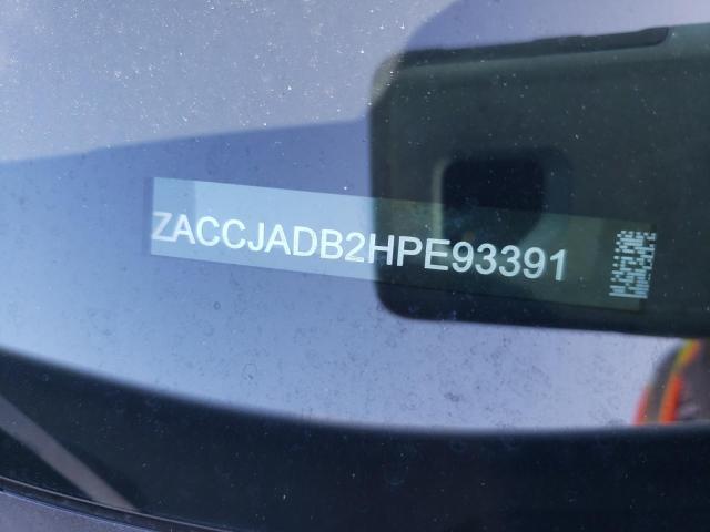 Photo 10 from auction – 2017 JEEP RENEGADE L with VIN ZACCJADB2HPE93391