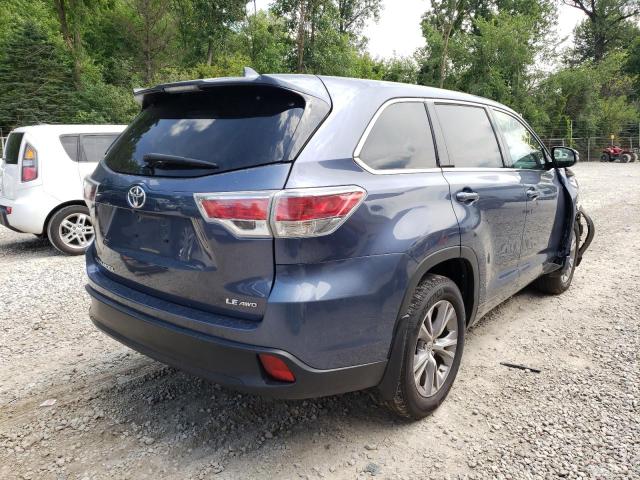 Photo 4 from auction – 2015 TOYOTA HIGHLANDER with VIN 5TDBKRFH3FS150517