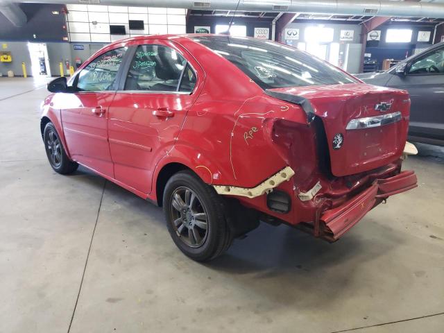 Photo 3 from auction – 2013 CHEVROLET SONIC LT with VIN 1G1JC5SB7D4188448
