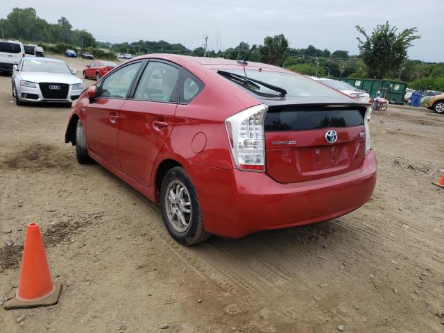 Photo 3 from auction – 2010 TOYOTA PRIUS with VIN JTDKN3DU9A0214110