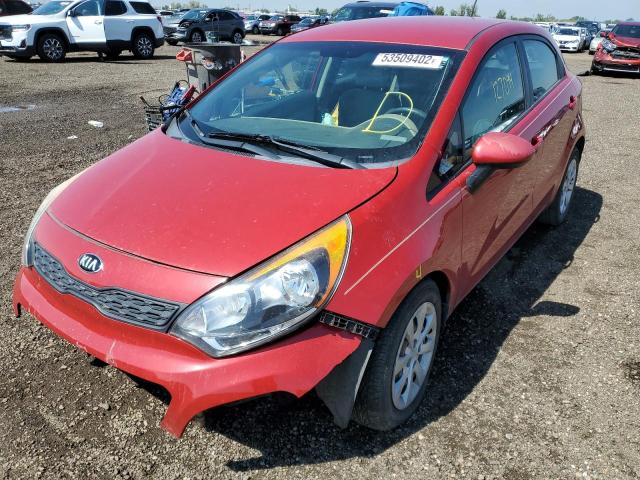 Photo 2 from auction – 2014 KIA RIO LX with VIN KNADM5A36E6351315