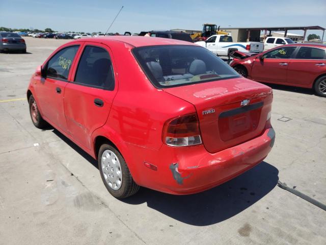 Photo 3 from auction – 2004 CHEVROLET AVEO with VIN KL1TD52664B122301