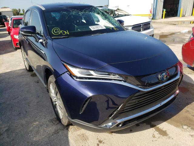 TOYOTA VENZA 2021 with VIN JTEAAAAH5MJ048696 - Photo from auction
