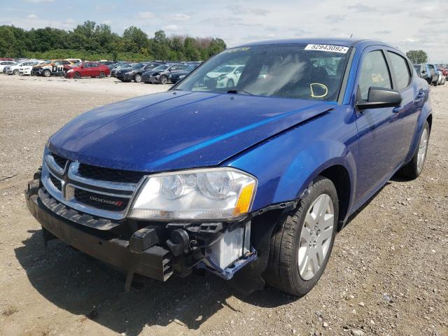 Photo 2 from auction – 2014 DODGE AVENGER SE with VIN 1C3CDZAB3EN147434