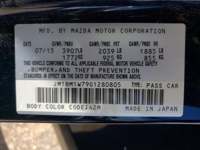 Photo 10 from auction – 2016 MAZDA 3 TOURING with VIN JM1BM1W79G1280805