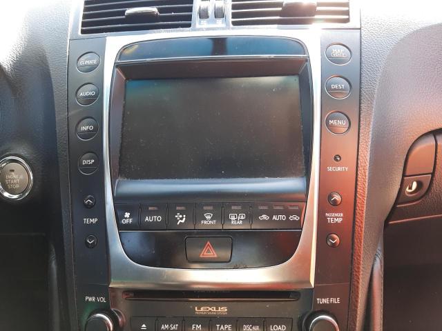 Photo 9 from auction – 2009 LEXUS GS 350 with VIN JTHCE96S390022694