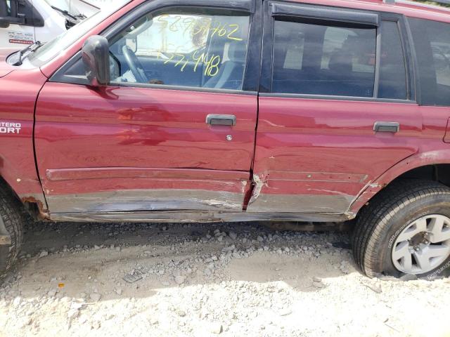 Photo 9 from auction – 2003 MITSUBISHI MONTERO SP with VIN JA4MT31R13J001285