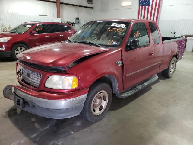 Photo 2 from auction – 2002 FORD F150 with VIN 1FTRX17LX2NB77055