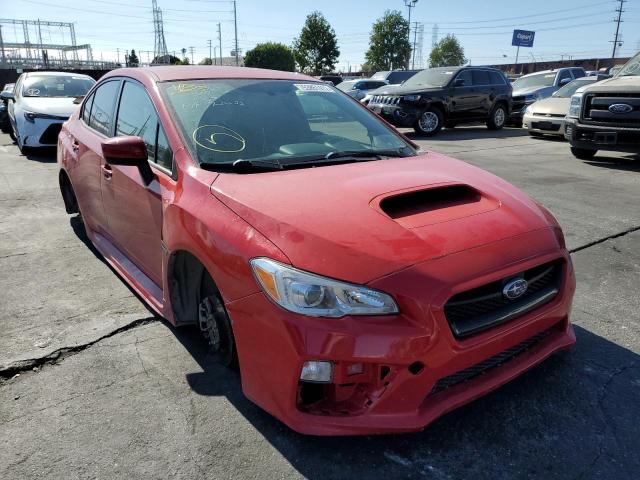 SUBARU WRX 2017 with VIN JF1VA1B62H9837632 - Photo from auction