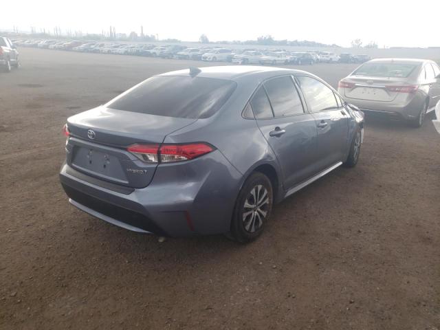 Photo 4 from auction – 2021 TOYOTA COROLLA LE with VIN JTDEAMDE6MJ017028