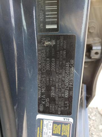 Photo 10 from auction – 2016 KIA FORTE SX with VIN KNAFZ5A30G5546846
