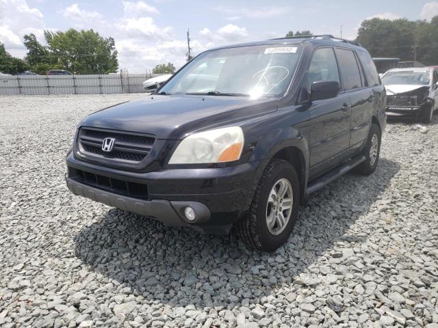 Photo 2 from auction – 2003 HONDA PILOT EXL with VIN 2HKYF18523H588191