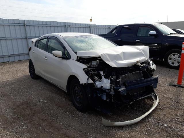 KIA FORTE LX 2014 with VIN KNAFK4A69E5190855 - Photo from auction