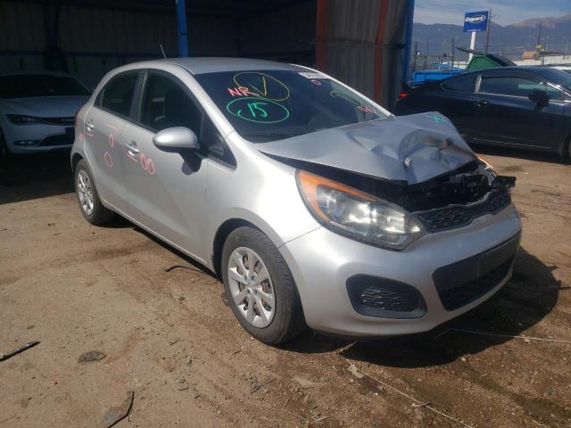 KIA RIO LX 2013 with VIN KNADM5A35D6204823 - Photo from auction