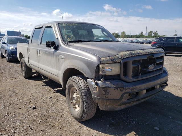 FORD F250 SUPER 2004 with VIN 1FTNW21L74EA76591 - Photo from auction