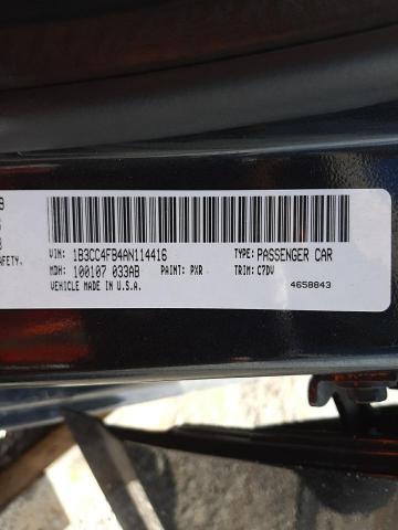 Zdjęcie 10 z aukcji – 2010 DODGE AVENGER SX z VIN 1B3CC4FB4AN114416