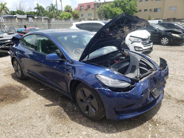 TESLA MODEL 3 2021 with VIN 5YJ3E1EA8MF848284 - Photo from auction