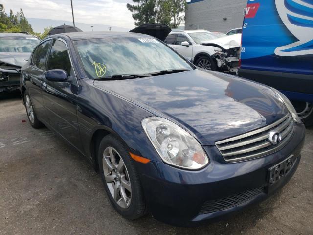 INFINITI G35 2005 with VIN JNKCV51E75M210809 - Photo from auction