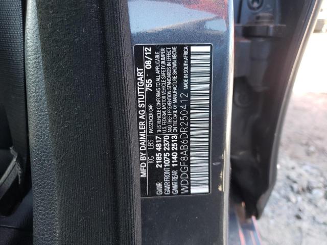 Photo 9 from auction – 2013 MERCEDES-BENZ C 300 4MAT with VIN WDDGF8AB6DR250412