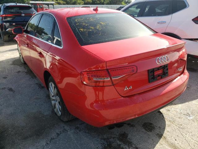 Photo 3 from auction – 2013 AUDI A4 PREMIUM with VIN WAUBFAFL1DN024781