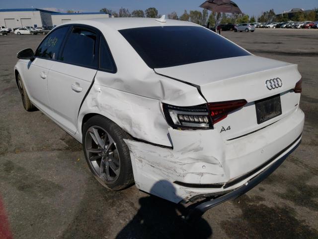 Photo 3 from auction – 2019 AUDI A4 PREMIUM with VIN WAUGMAF48KA102773