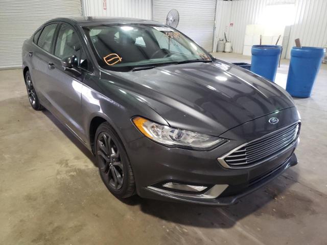 FORD FUSION S 2018 with VIN 3FA6P0G70JR153249 - Photo from auction