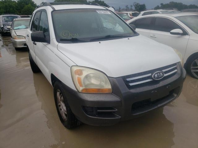 KIA SPORTAGE E 2007 with VIN KNDJF723077373639 - Photo from auction